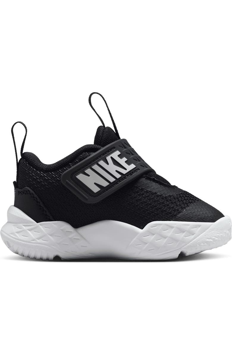 Nike Kids' Team Hustle D 12 Basketball Sneaker, Alternate, color, Black/ Anthracite/ White