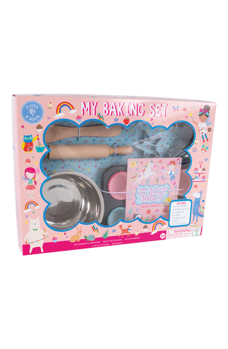 Floss & Rock 10pc Baking Set, Main, color, Rainbow Fairy