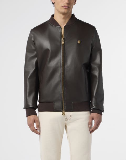 Nappa Leather Bomber Basic Men