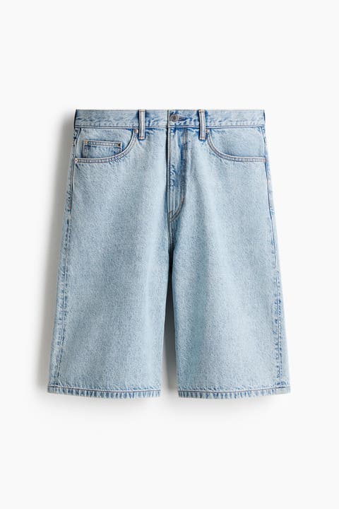 Baggy Denim Shorts