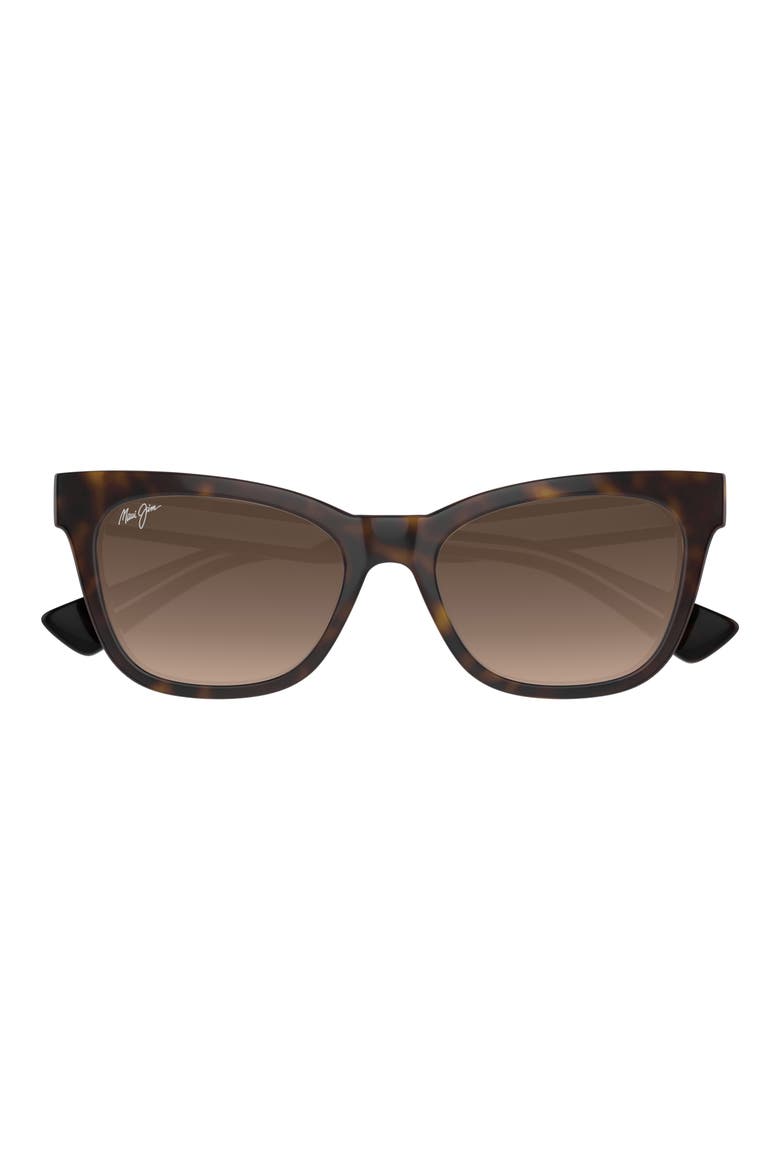 Hiwahiwa 54mm PolarizedPlus2® Wrap Sunglasses, Main, color, BROWN