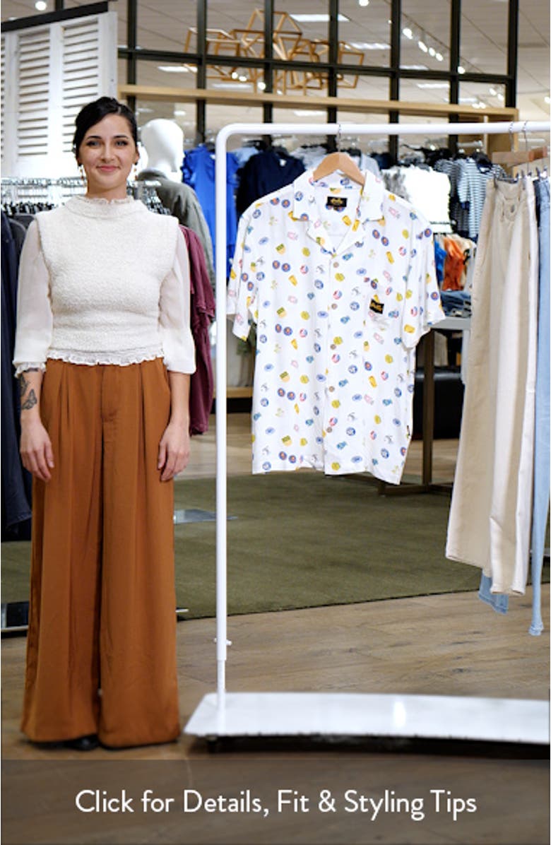 Tour Fruit Label Camp Shirt, sales video thumbnail