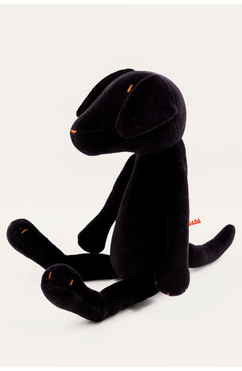 ADADA Max the Labrador dog stuffed animal, Alternate, color, Black