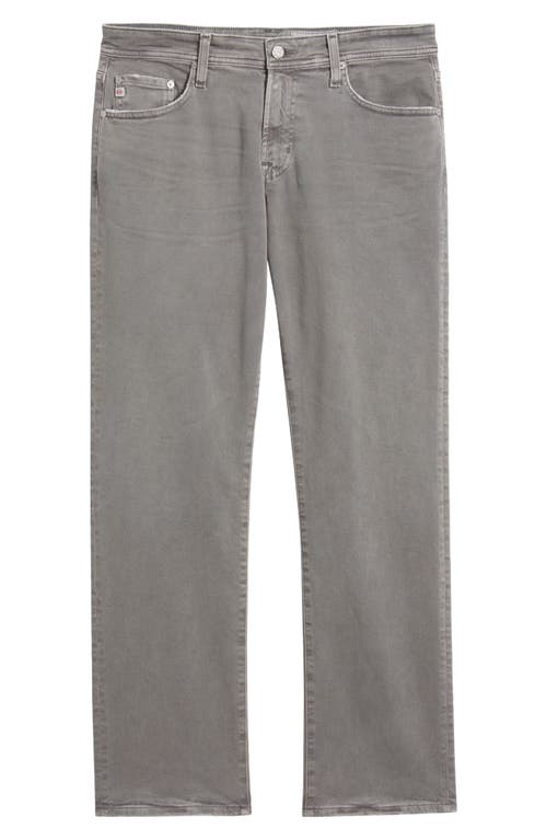 Ag Men's Everett Airluxe Slim-straight Pants In 7 Years Sulfur Graphite Iron