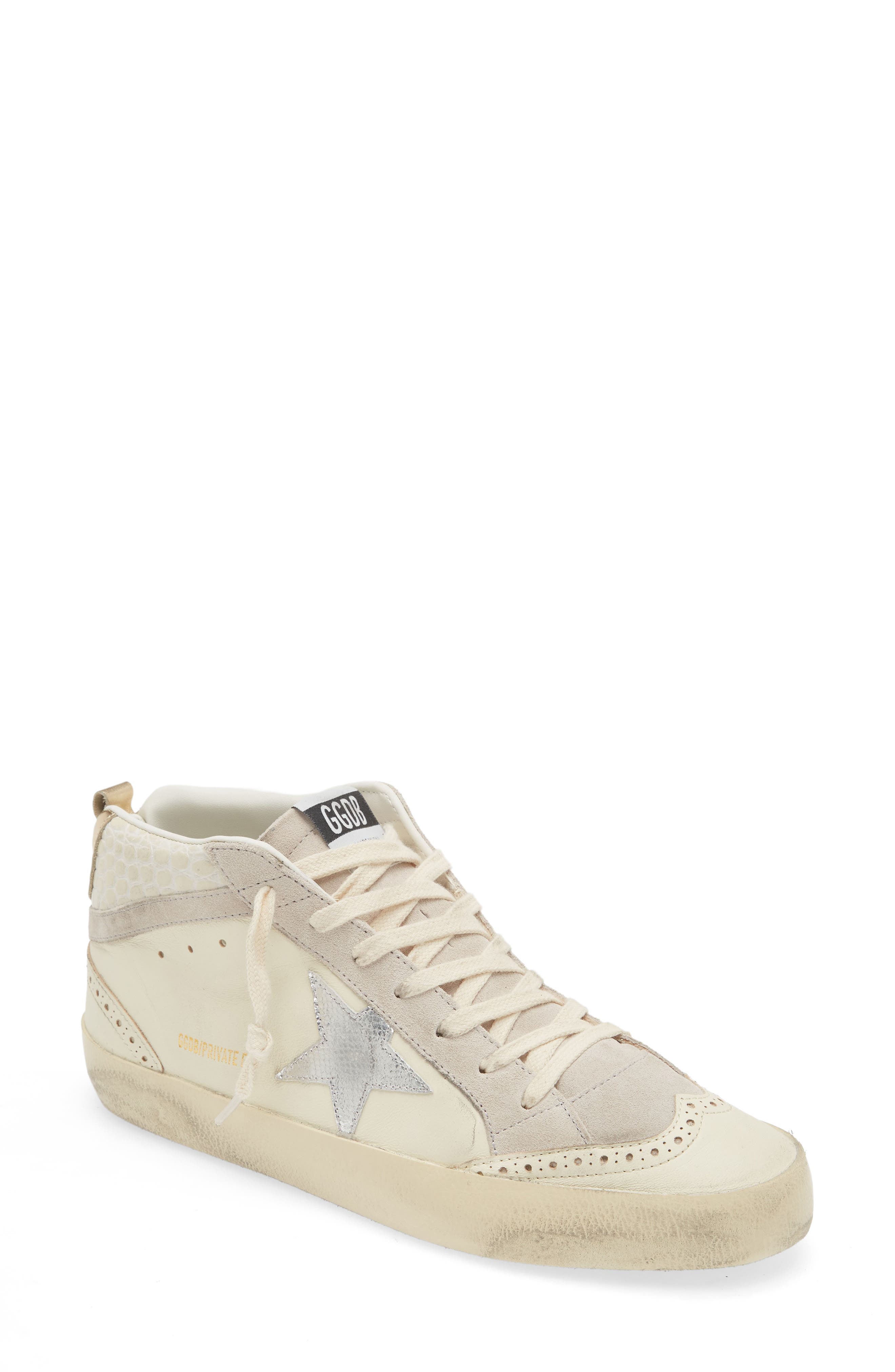 Golden Goose Mid Star Sneaker, Main, color, 