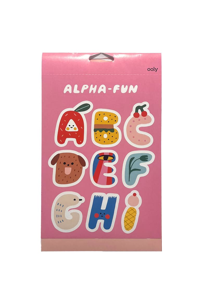 A Whole Lotta Stickers! Alpha Fun, Stickiville x Suzy Ultman, Alternate, color, Multicolored