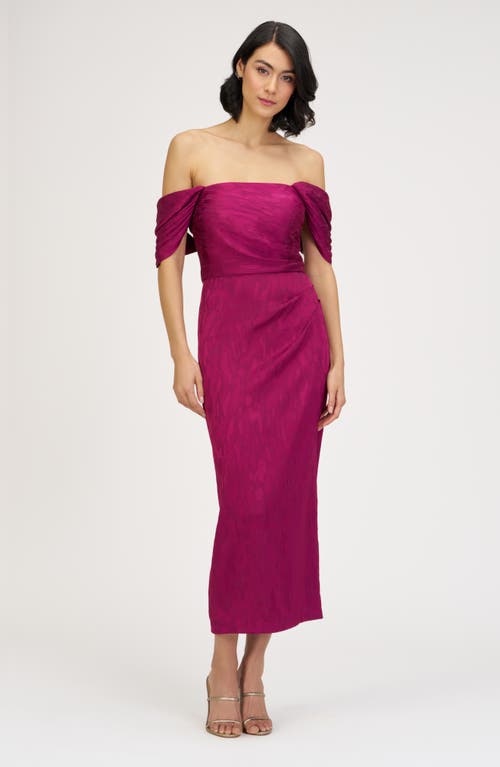Js Collections Phoebe Convertible Sleeve Cocktail Dress In Pink