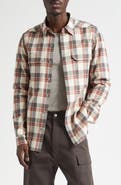 Rick Owens Plaid Cotton Overshirt
