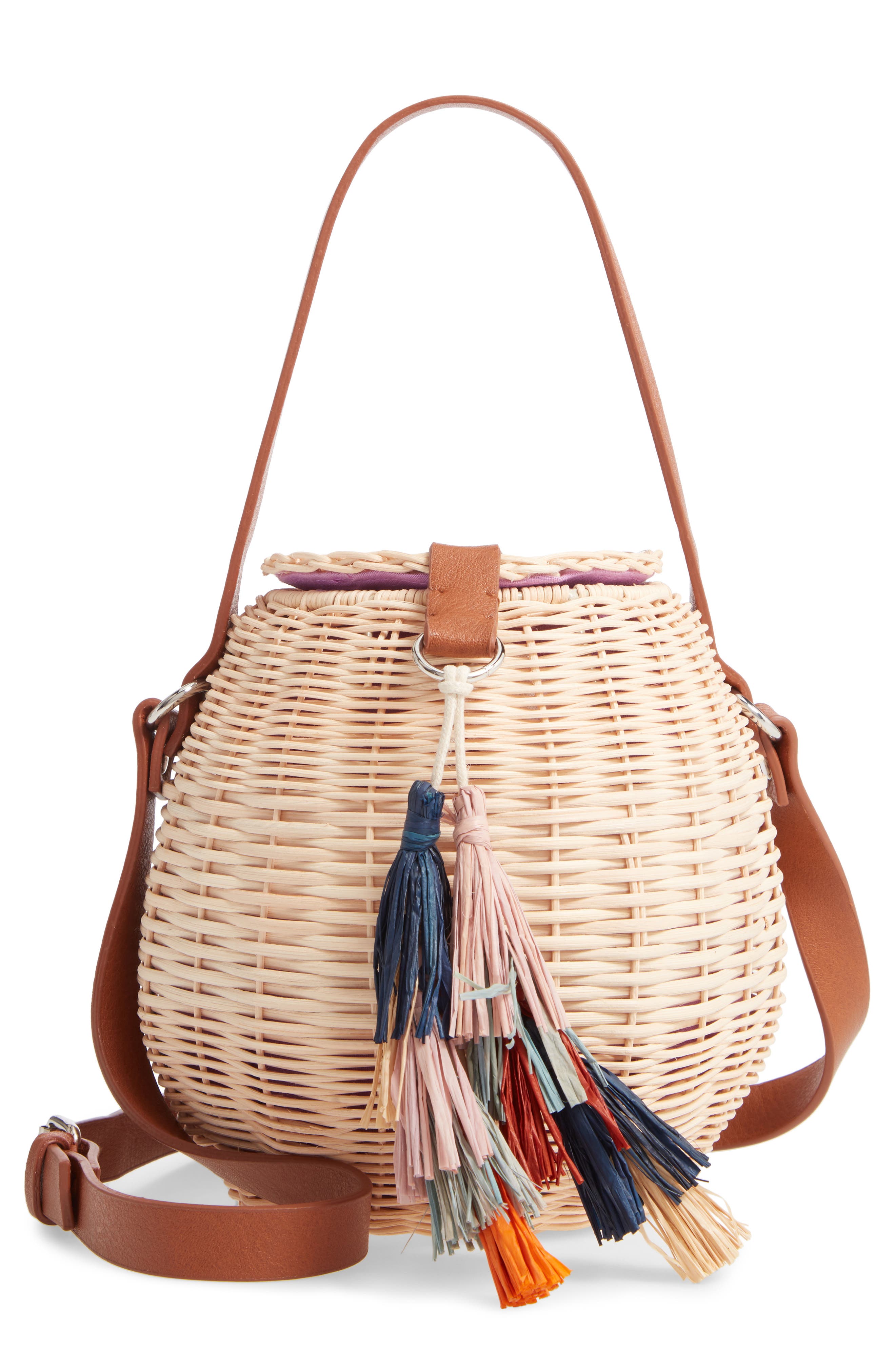 Nordstrom Honey Pot Basket Crossbody Bag, Main, color, 