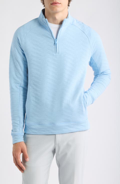 Dunes Quilted Quarter-Zip Pullover
