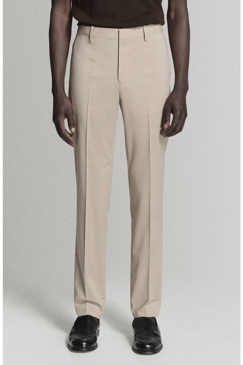 Super Slim Fit Stretch Suit Pants, Main, color, BEIGE