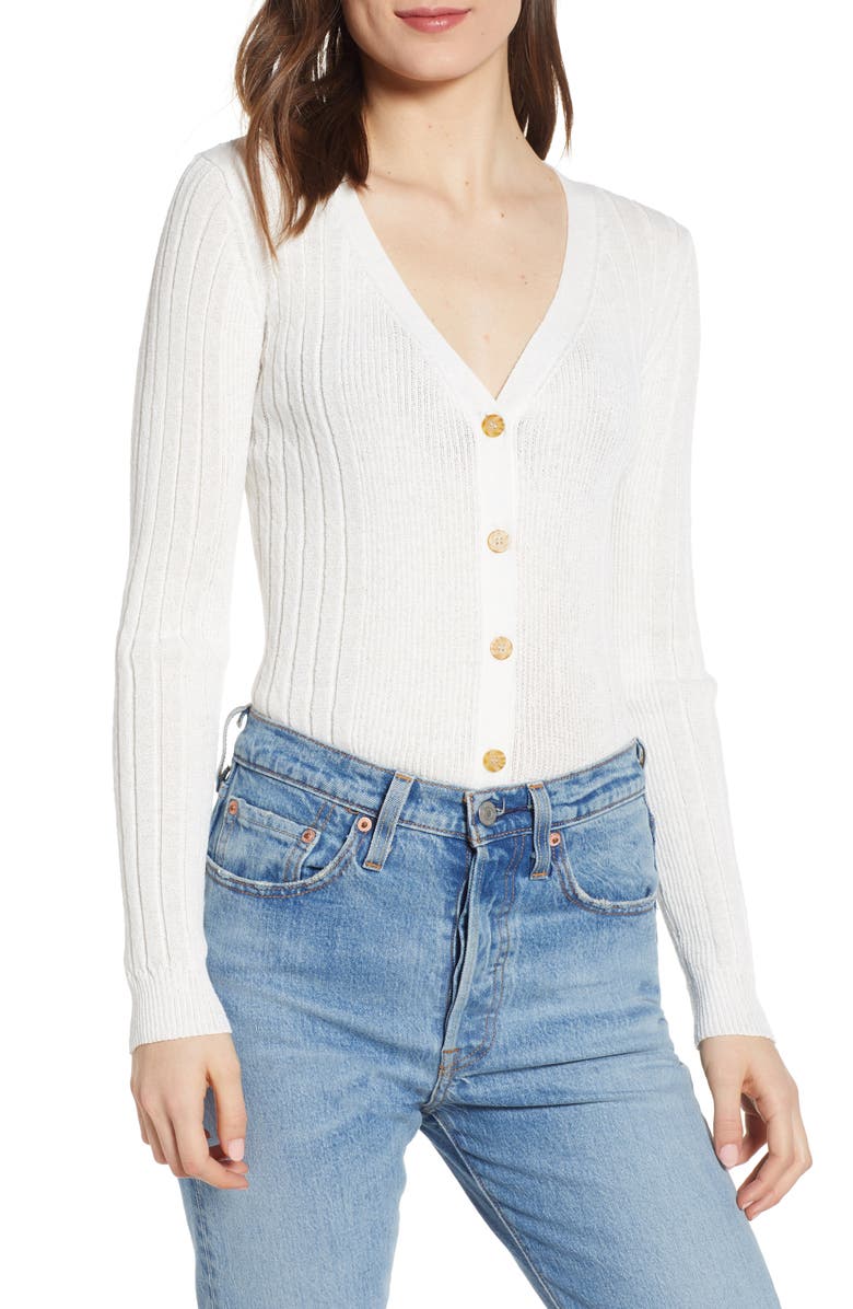 Leith Ribbed Cardigan, Main, color, 