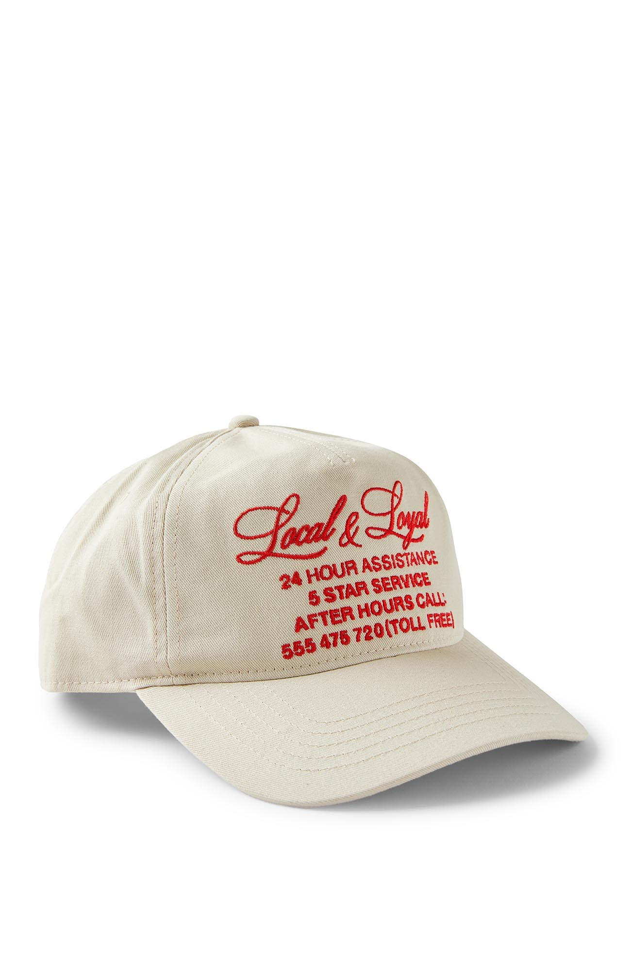 Cotton On Men's 5 Panel Hat in Bone Local 