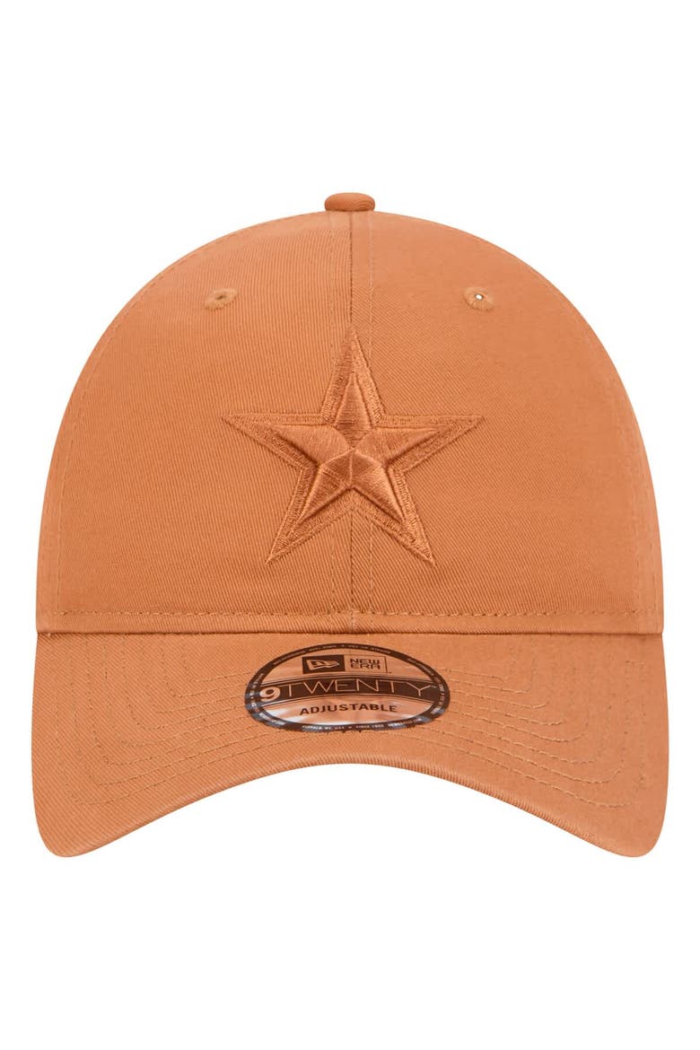 Men's New Era Brown Dallas Cowboys Tonal Color Pack 9TWENTY Adjustable Hat, Alternate, color, Brown