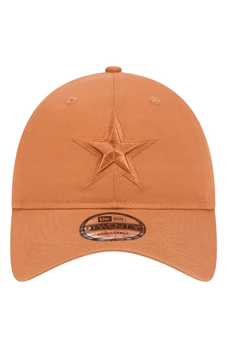 New Era Men's New Era Brown Dallas Cowboys Tonal Color Pack 9TWENTY Adjustable Hat, Alternate, color, Brown