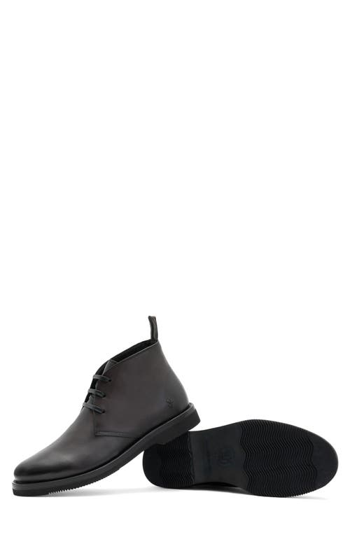 John Varvatos Varick Leather Chukka Boot In Black