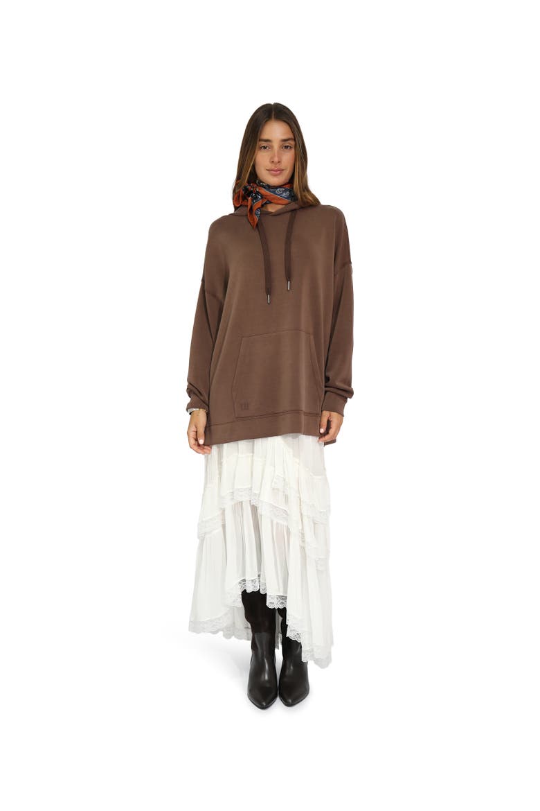 Easy Win Sweatshirt, Alternate, color, Brown