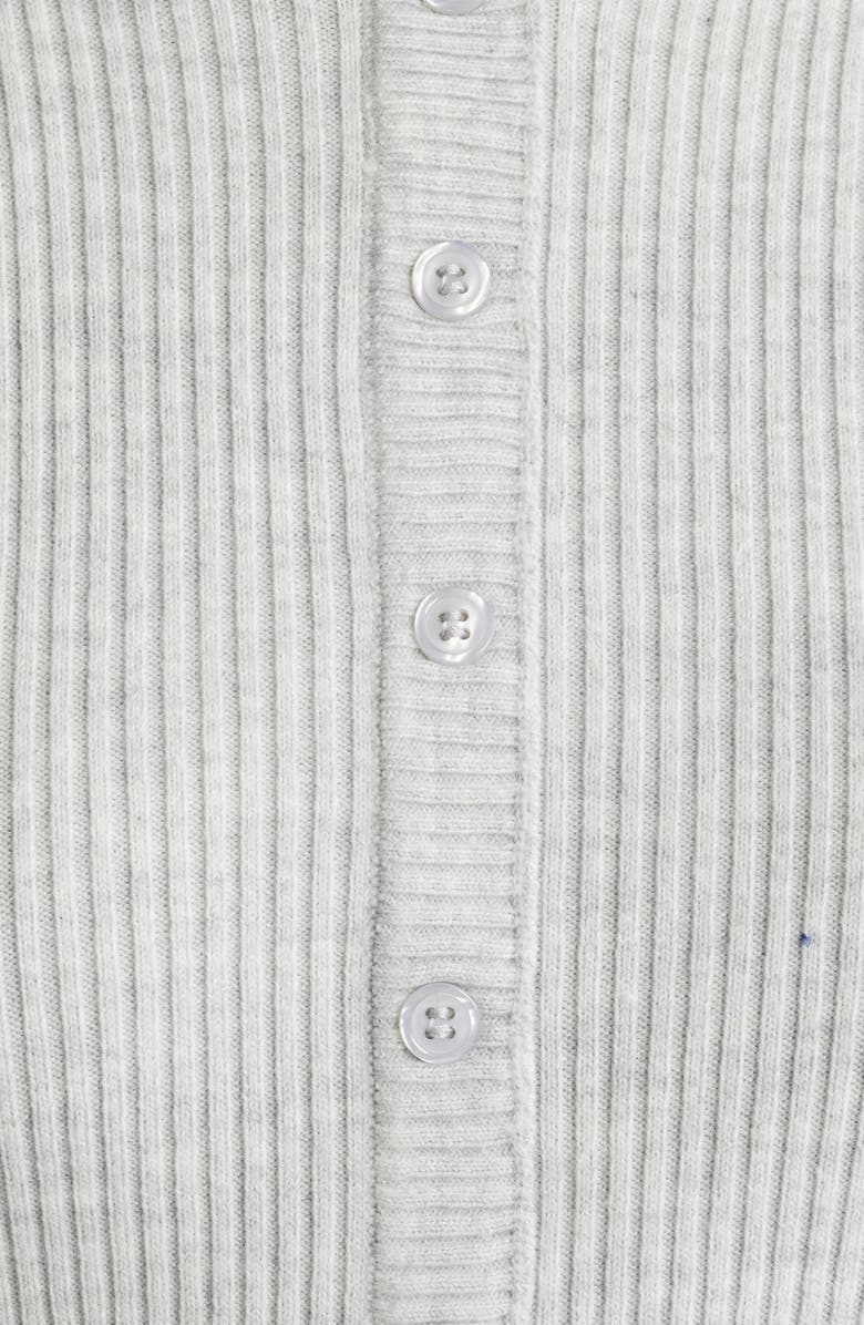 Princess Polly Suzu Rib Cardigan, Alternate, color, Grey