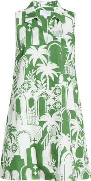 SUGARLIPS Nala City Lexya Sleeveless Cotton Shift Dress