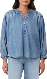 Habitual High-Low Denim Shirt