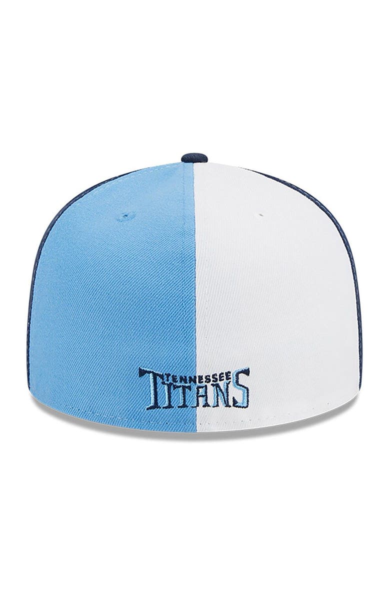 New Era Men's New Era Light Blue/Navy Tennessee Titans 2023 Sideline 59FIFTY Fitted Hat, Alternate, color, Light Blue