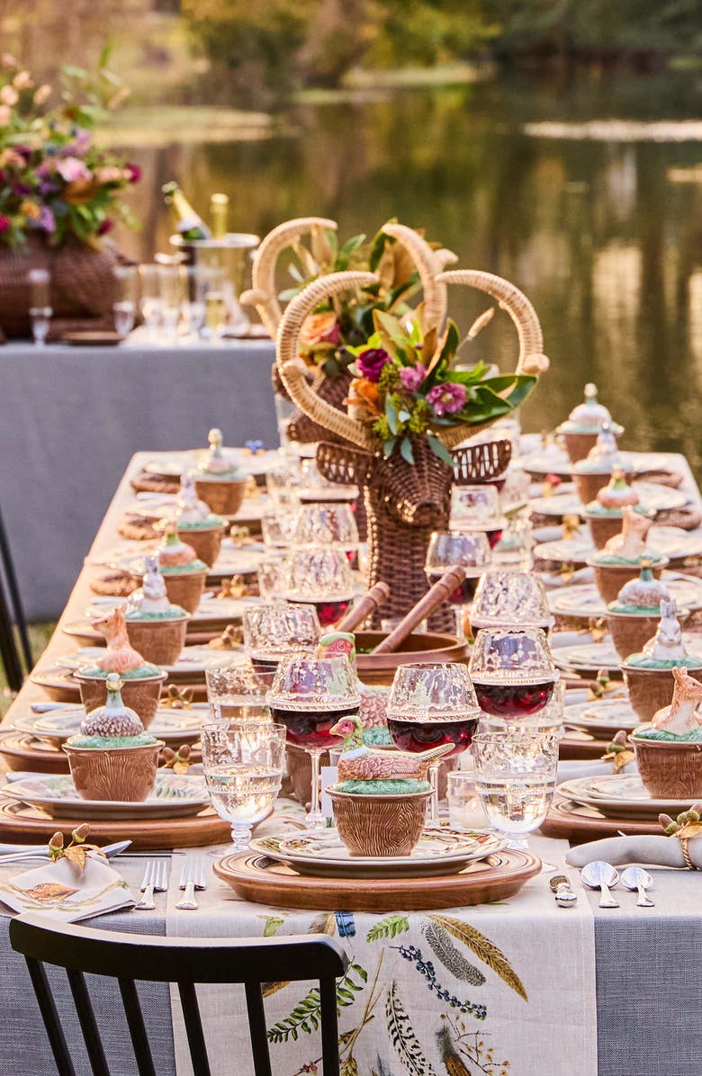 Juliska Forest Walk Duck Covered Bowl, Alternate, color, Multi