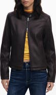 Desigual Faux Leather Jacket