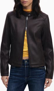 Desigual Faux Leather Jacket