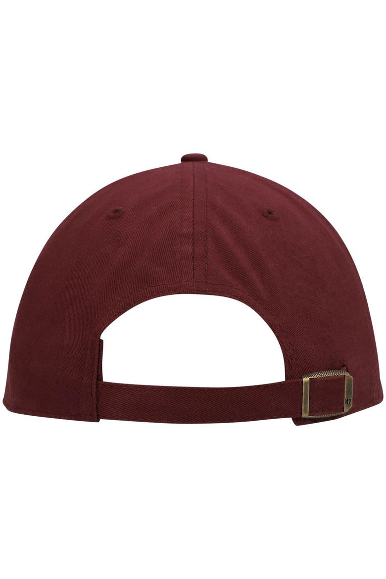 Women's '47 Maroon Mississippi State Bulldogs Miata Clean Up Logo Adjustable Hat, Alternate, color, Maroon