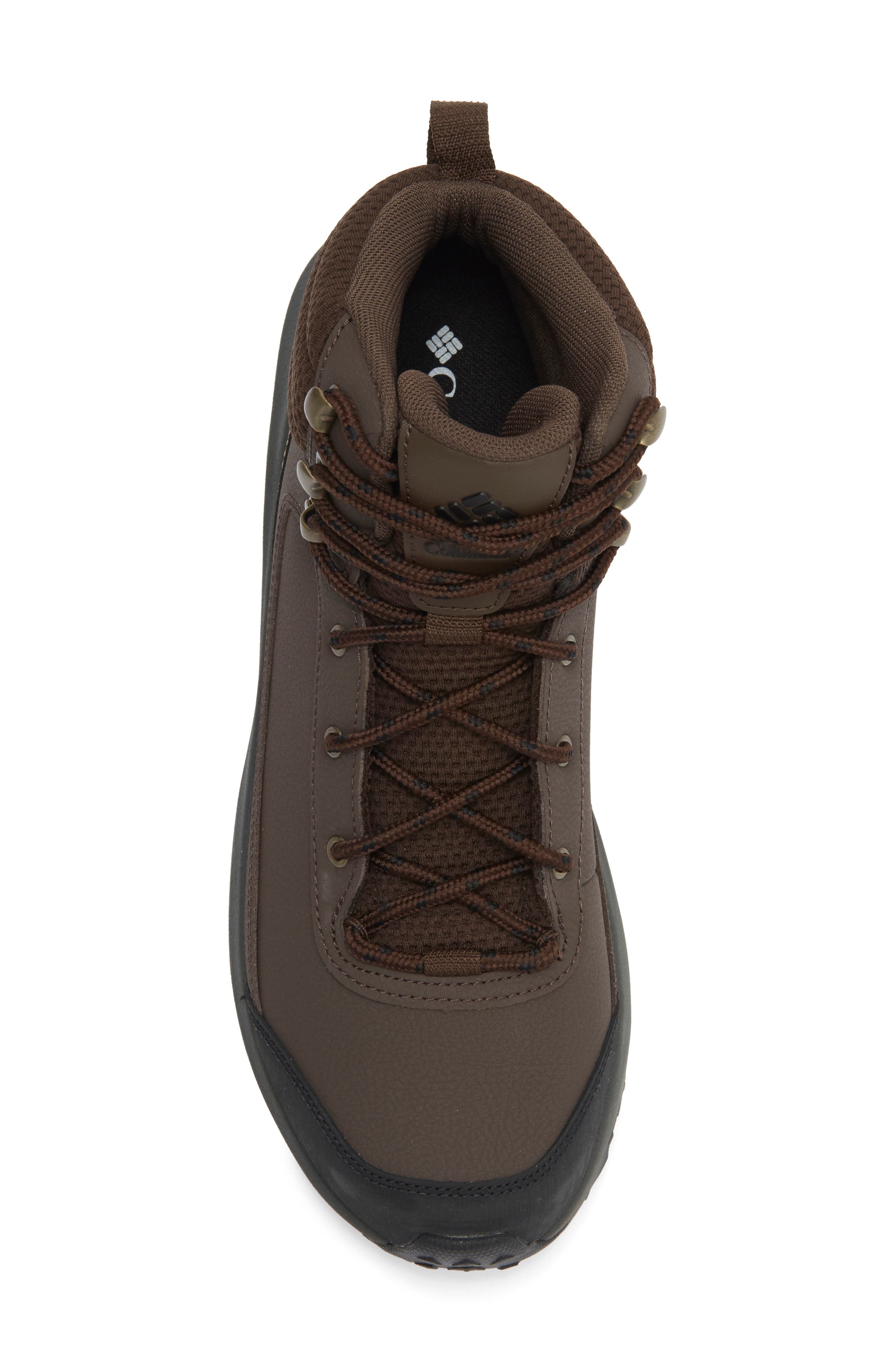 Columbia Trailstorm Peak Mid Hiking Boot, Alternate, color, Cordovan Black