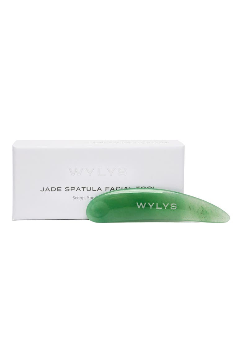 Jade Spatula Facial Tool, Main, color, None