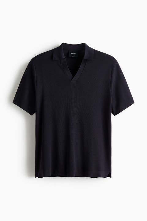 Cooling Regular Fit Knitted Polo Shirt