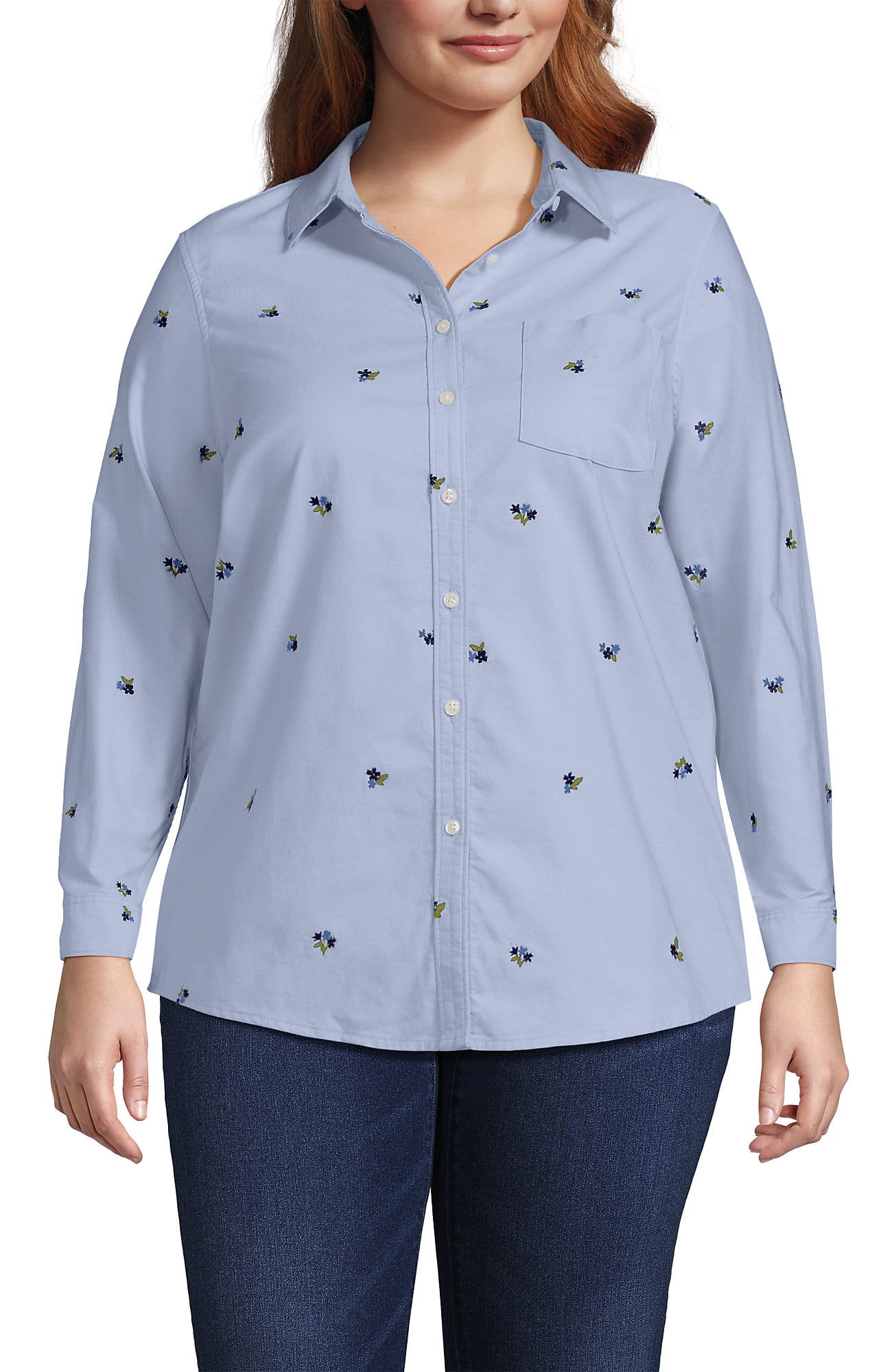 selected Soft Sky/Deep Sea Floral