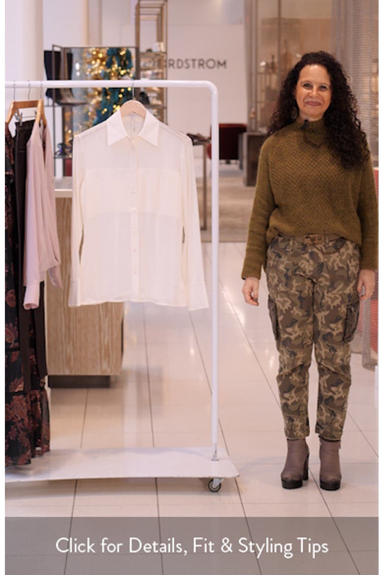 The Sheer Sophistication Button-Up Shirt video
