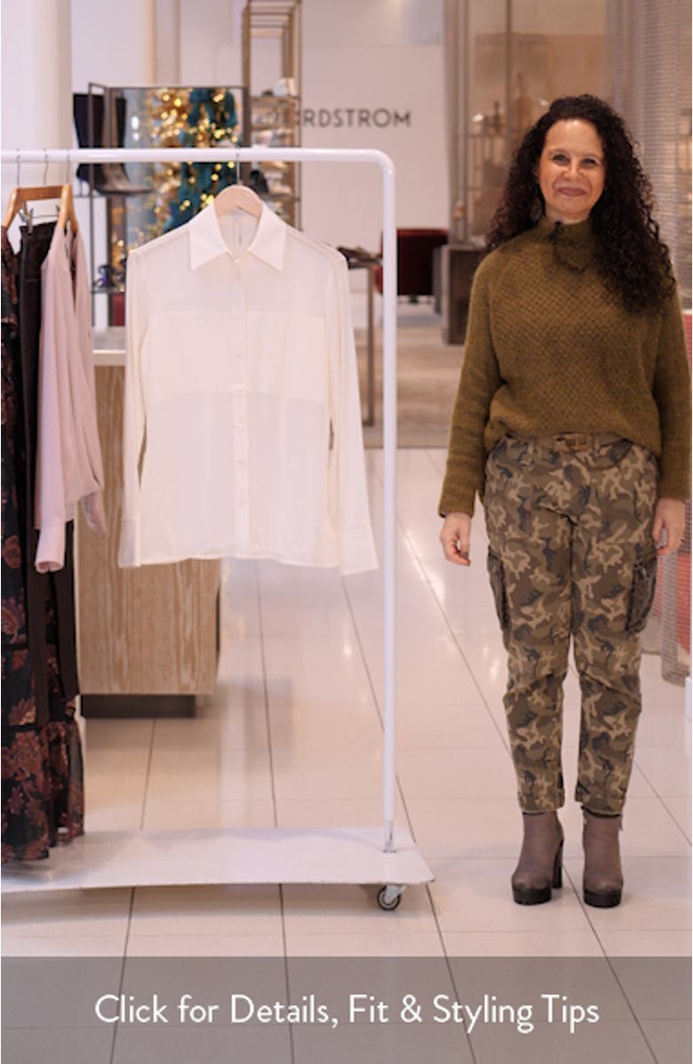 The Sheer Sophistication Button-Up Shirt, sales video thumbnail