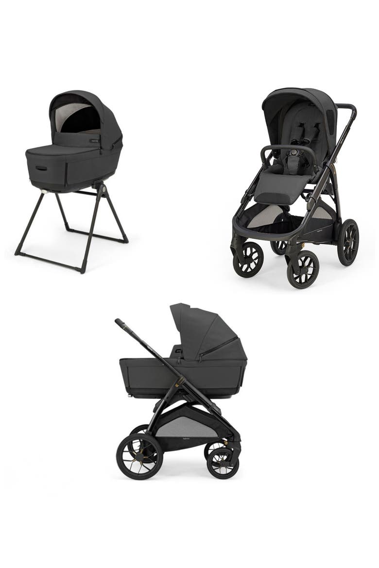 Aptica XT Stroller & Bassinet+Stand, Alternate, color, MAGNET GRAY