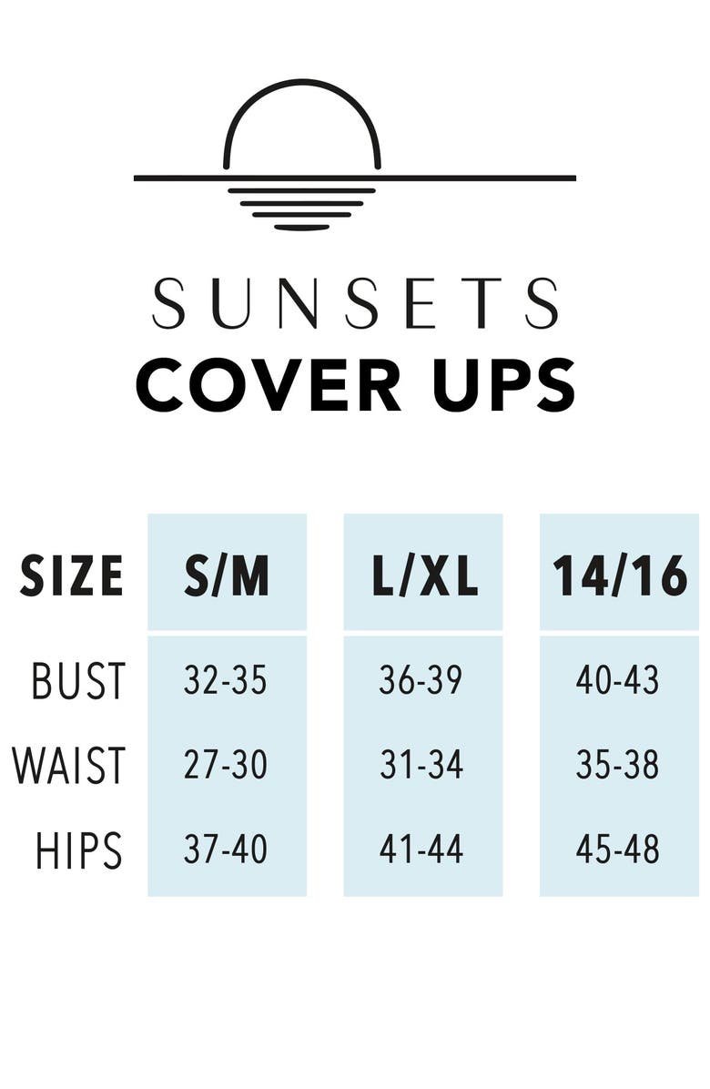 Sunsets Delilah Cover-up Shirt, Alternate, color, 