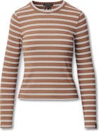 rag & bone/JEAN Luca Rib Stripe Long Sleeve T-Shirt