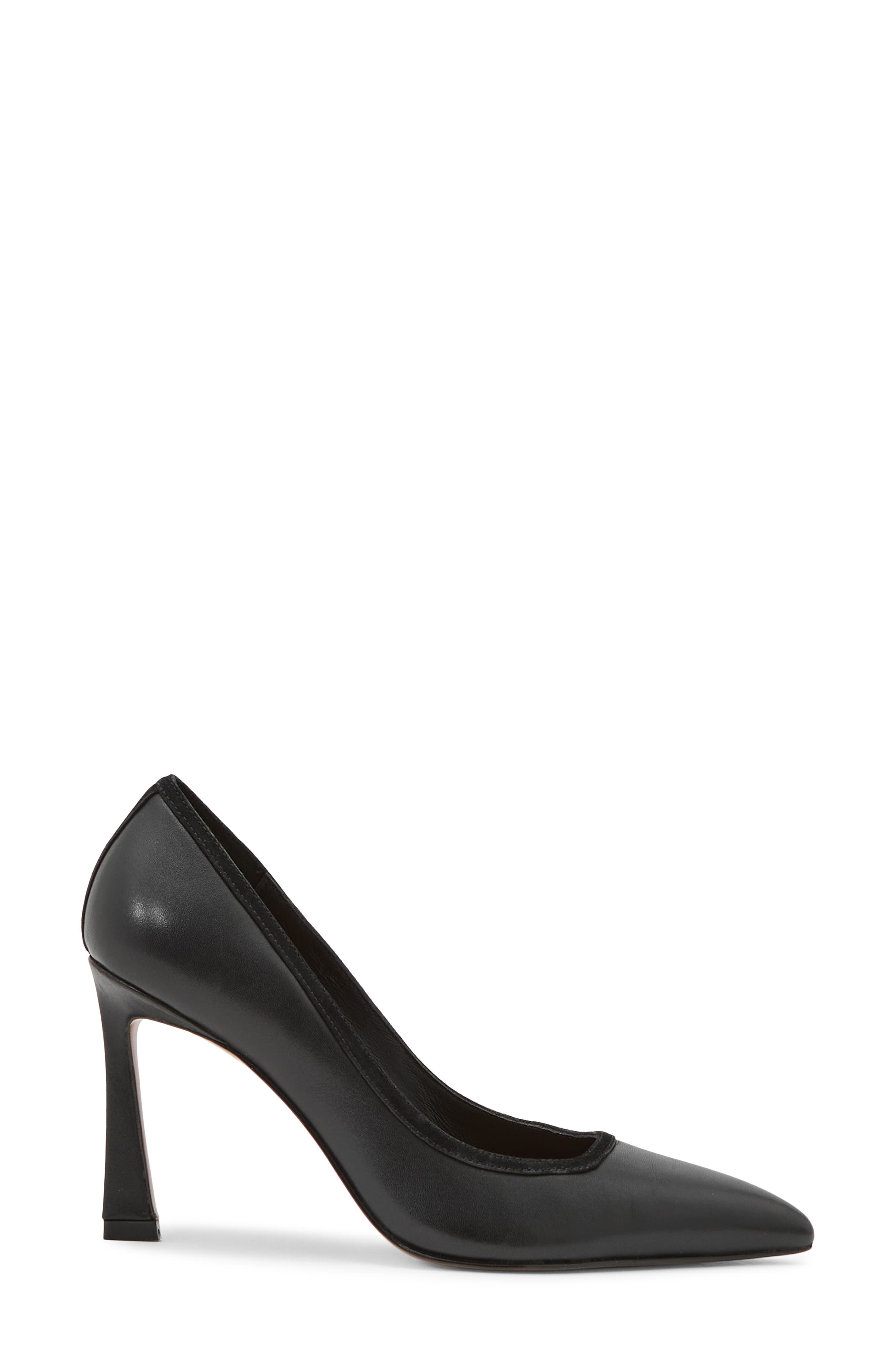 Reiss Jemima Pointed Toe Pump, Main, color, Black