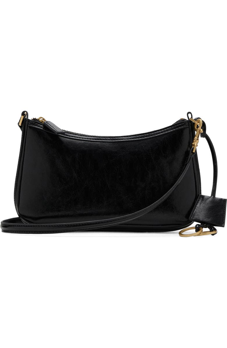 MANGO Faux Leather Crossbody Bag, Main, color,