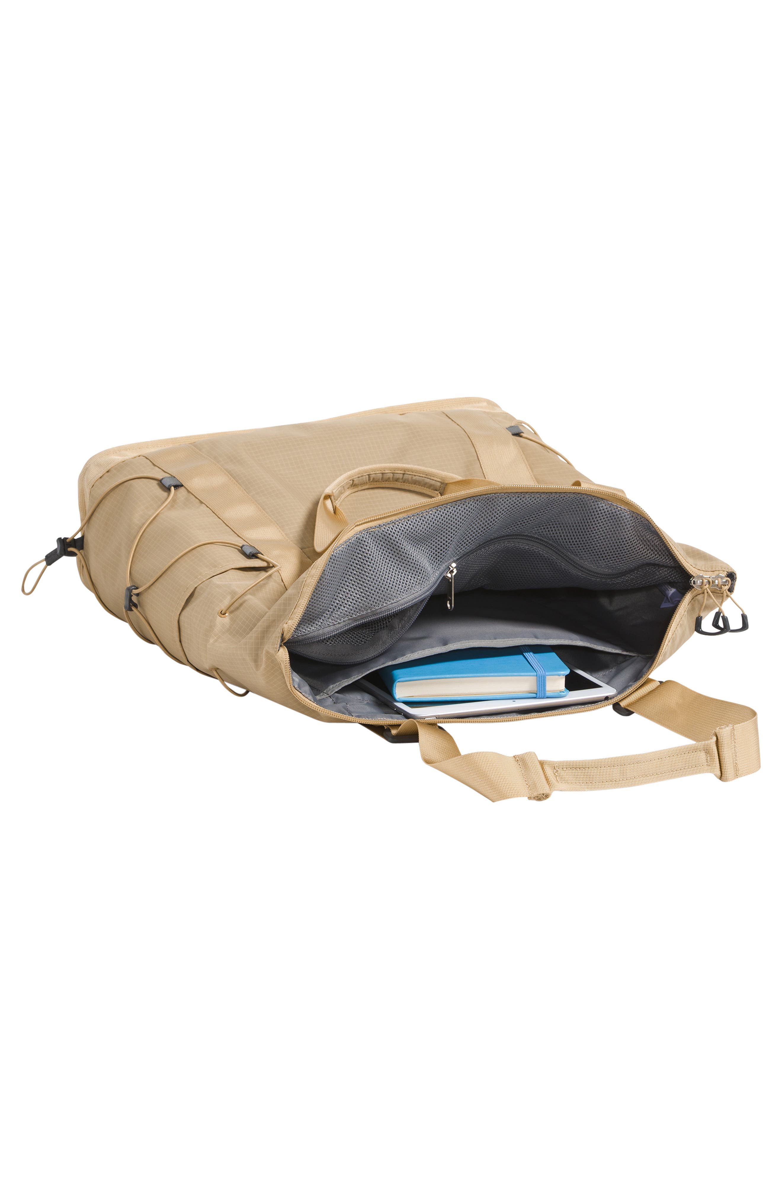 The North Face Borealis Tote, Alternate, color, Khaki Stone