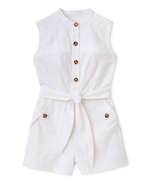 Rachel Linen Romper