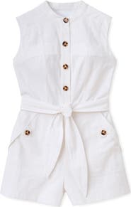 Cartolina Rachel Linen Romper