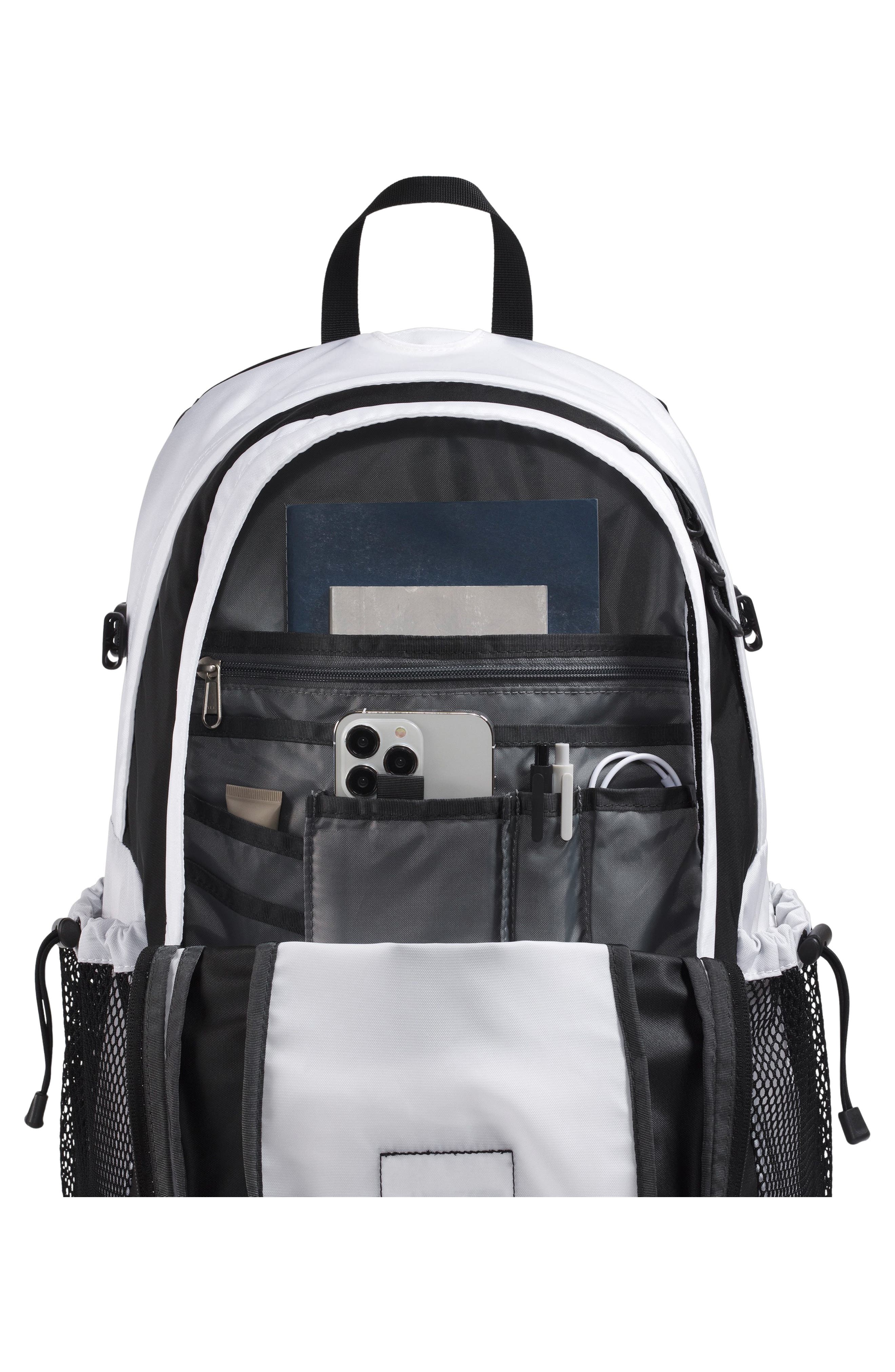 Hot Shot Backpack, Alternate, color, TNF WHITE/ TNF BLACK