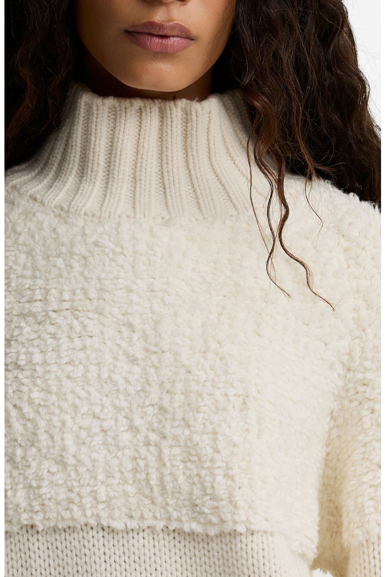 Rothley Mock Neck Sweater, Alternate, color, ECRU