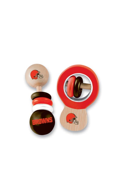 Cleveland Browns Baby Rattles 2-Pack