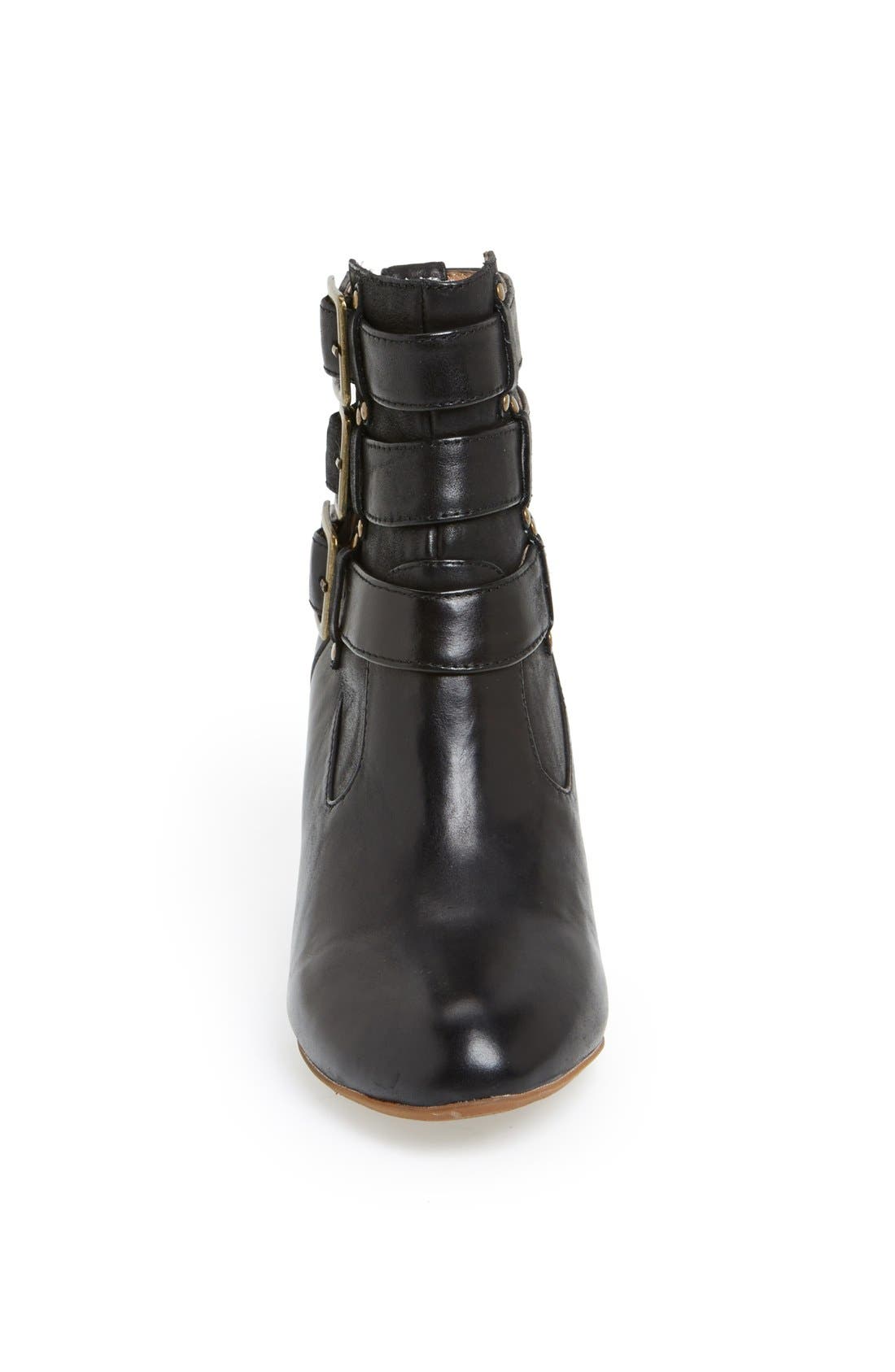 'Devlynn' Bootie, Alternate, color, BLACK