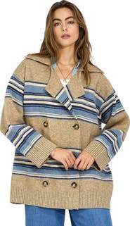 Belle & Bloom So Many Likes Oversized Knitted Cardi Coat