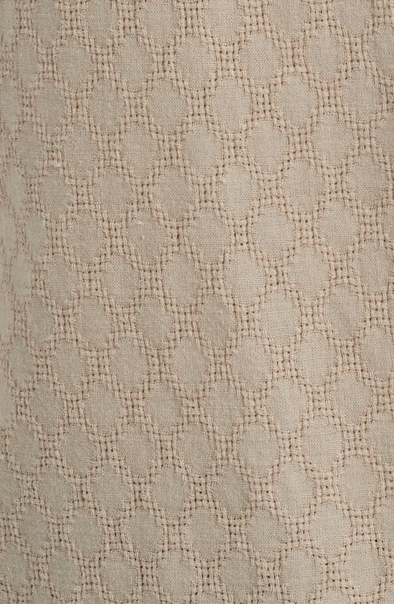 AG Foster Relaxed Fit Jacquard Camp Shirt, Alternate, color, Dry Dust