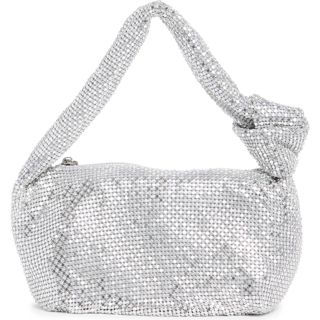 Olga Berg Isabella Mesh Slouch Bag